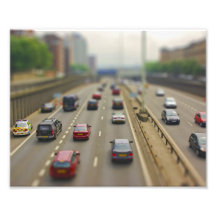M8 Glasgow Tilt Shift Art Photo