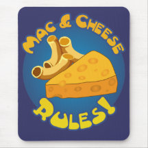 Mac & Cheese Rules Mousepad