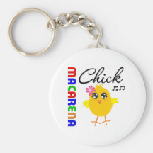 Macarena Chick Key Chain