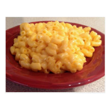 Macaroni and Cheese Post Card