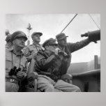 MacArthur Observing Inchon Print