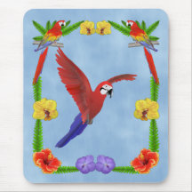Macaw Parrot Mousepad