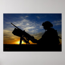 Machine Gunner Posters