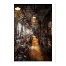 Machinist - Welcome to the workshop Postcard