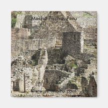 Machu Picchu, Peru Refrigerator Magnet