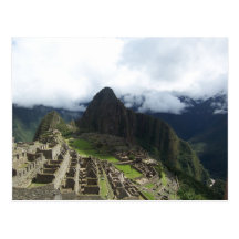 Machu Picchu Postcard