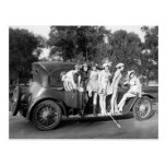 Mack Sennett Girls: 1920 Postcard