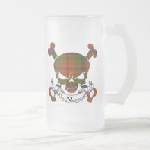 MacNaughton Tartan Skull Coffee Mugs
