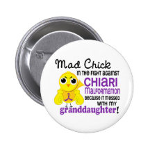 Mad Chick 2 Granddaughter Chiari Malformation Pins