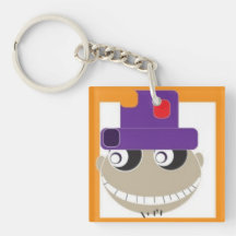 Mad Hatter Acrylic Key Chains