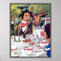 Mad Hatter's Tea Party - Alice in Wonderland Posters