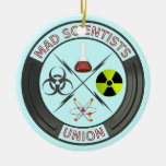 Mad Scientist Union Christmas Ornament