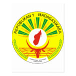 Madagascar Coat Of Arms Post Cards