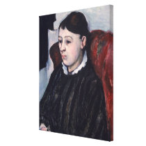 Madame Cezanne, c.1883-85 (oil on canvas) canvas prints