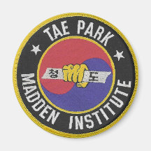 madden patch fridge magnet