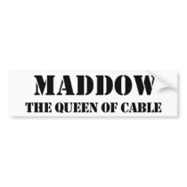 Maddow bumper sticker bumper stickers