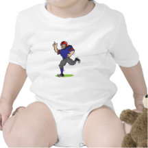 made a touchdown football player bodysuit