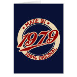 Made In 1979 Card
