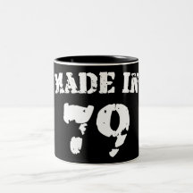 Made In 1979 Coffee Mugs