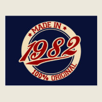 Made In 1982 postcards