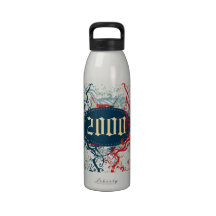 Made in 2000 or Since 2000 or 2000 Birthday Year Drinking Bottles