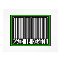 Made In Brazil Custom Invitation