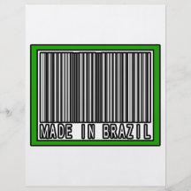 Made In Brazil Personalized Flyer