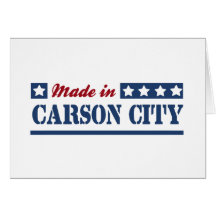 Made in Carson City Greeting Card