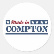 Made in Compton Stickers