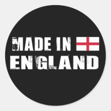 Made in England Stickers
