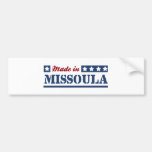 Made in Missoula Bumper Stickers
