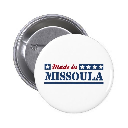 Made in Missoula Pinback Buttons