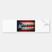 made in PR Bumper Stickers