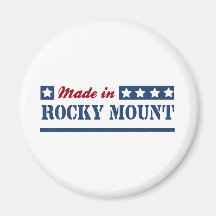 Made in Rocky Mount Refrigerator Magnets