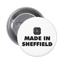 Made in Sheffield Pinback Button