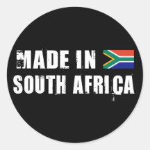 Made in South Africa Stickers