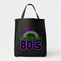 Made in the 80's canvas bags