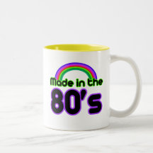 Made in the 80's coffee mug