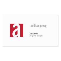 Madison IV Business Card Template