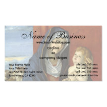 Madonna and Child by Giovanni Bellini Business Card Templates