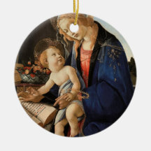 Madonna and Child Christmas Tree Ornament