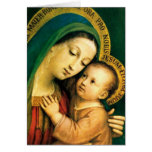 MADONNA AND CHILD GREETING CARDS