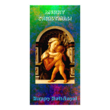 Madonna and Child Photo Card Template