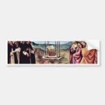 Madonna Enthroned St. Peter St. John The Baptist, Bumper Sticker