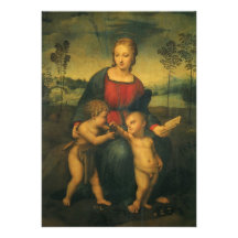 Madonna of the Goldfinch, Raphael Renaissance Art Invites