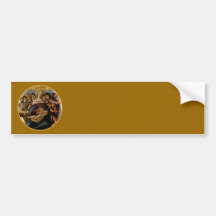 Madonna of the Pomegranate - Botticelli Bumper Stickers