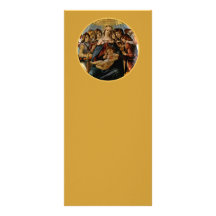 Madonna of the Pomegranate - Botticelli Customised Rack Card