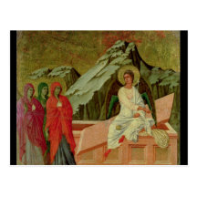 Maesta: The Three Maries at Christ's Tomb Post Cards