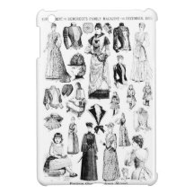 Magazine Fashion Supplement 1889 iPad Mini Cases