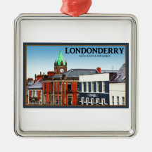 Magazine Street in Londonderry Ornament